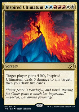 Inspired Ultimatum - Ikoria: Lair of Behemoths (Rare) [IKO-191]