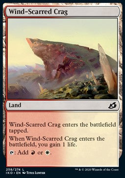 Wind-Scarred Crag - Ikoria: Lair of Behemoths (Common) [IKO-258] Main image