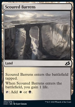 Scoured Barrens - Ikoria: Lair of Behemoths (Common) [IKO-254] Hover Image