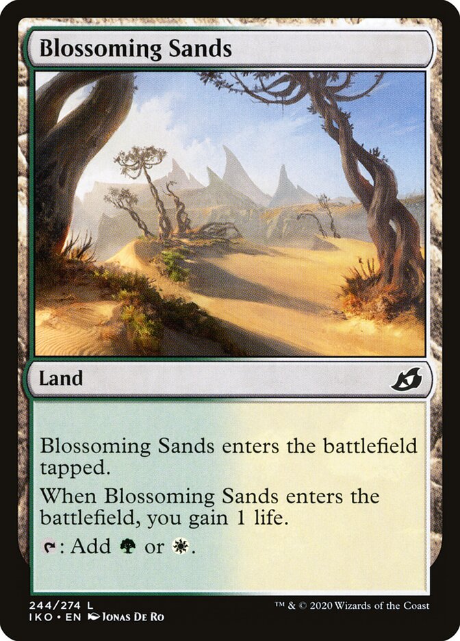 Blossoming Sands - Ikoria: Lair of Behemoths (Common) [IKO-244] Main image