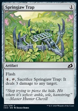 Springjaw Trap - Ikoria: Lair of Behemoths (Common) [IKO-241] Main image