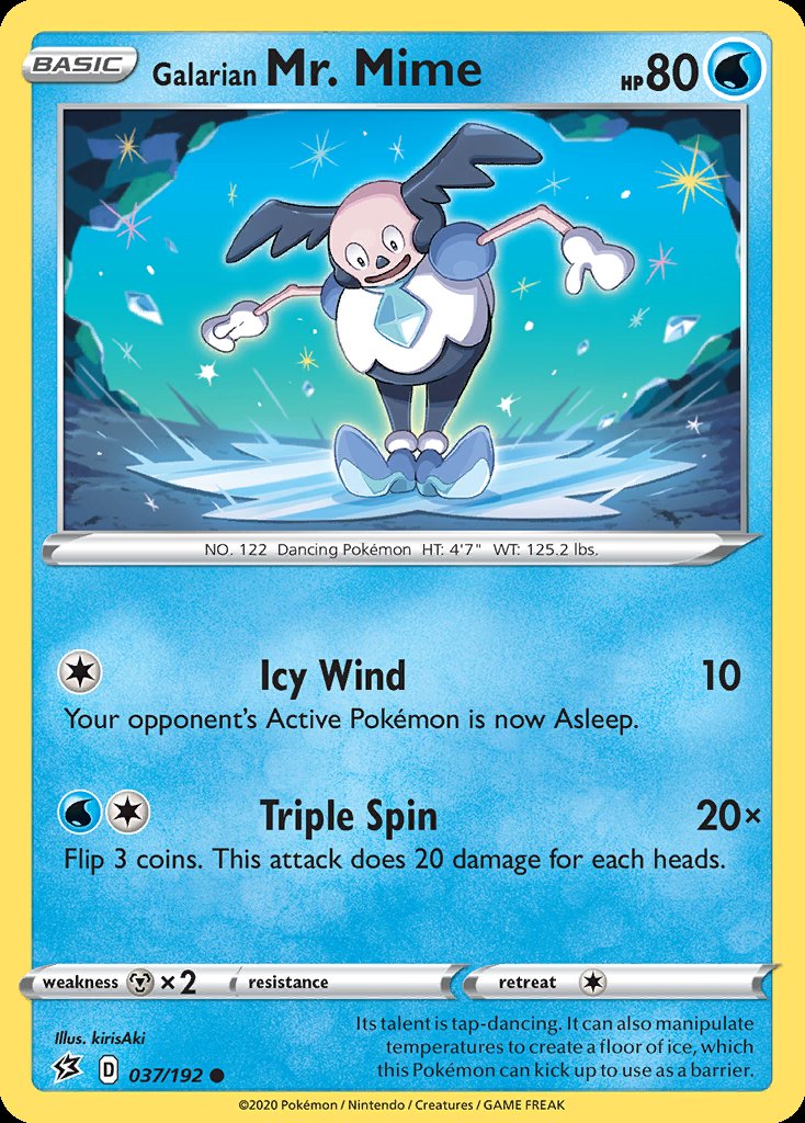 Galarian Mr. Mime - Rebel Clash (Common) [RCL-37] Hauptbild