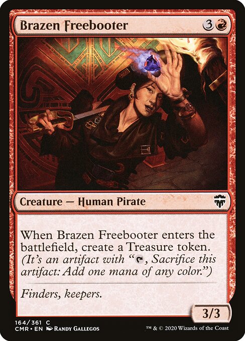Brazen Freebooter – Commander Legends (CMR-164) Magic: The Gathering card