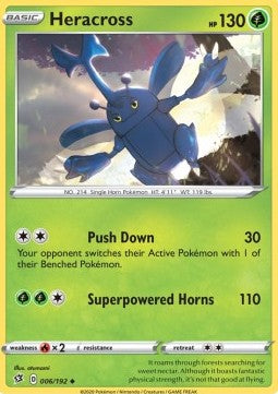 Heracross - Rebel Clash (Uncommon) [RCL-6] Imagen principal del producto