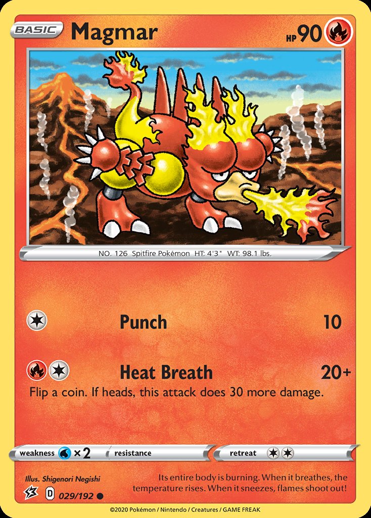 Magmar - Rebel Clash (Common) [RCL-29] Hoofdafbeelding
