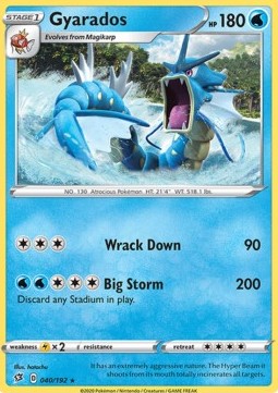 Gyarados - Rebel Clash (Holo Rare) [RCL-40] Imagen principal del producto