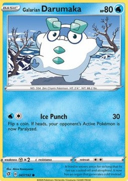 Galarian Darumaka - Rebel Clash (Common) [RCL-47] Hover Image