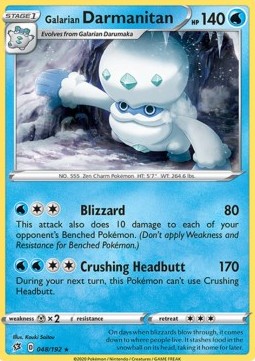 Galarian Darmanitan - Rebel Clash (Rare) [RCL-48] Hover Image