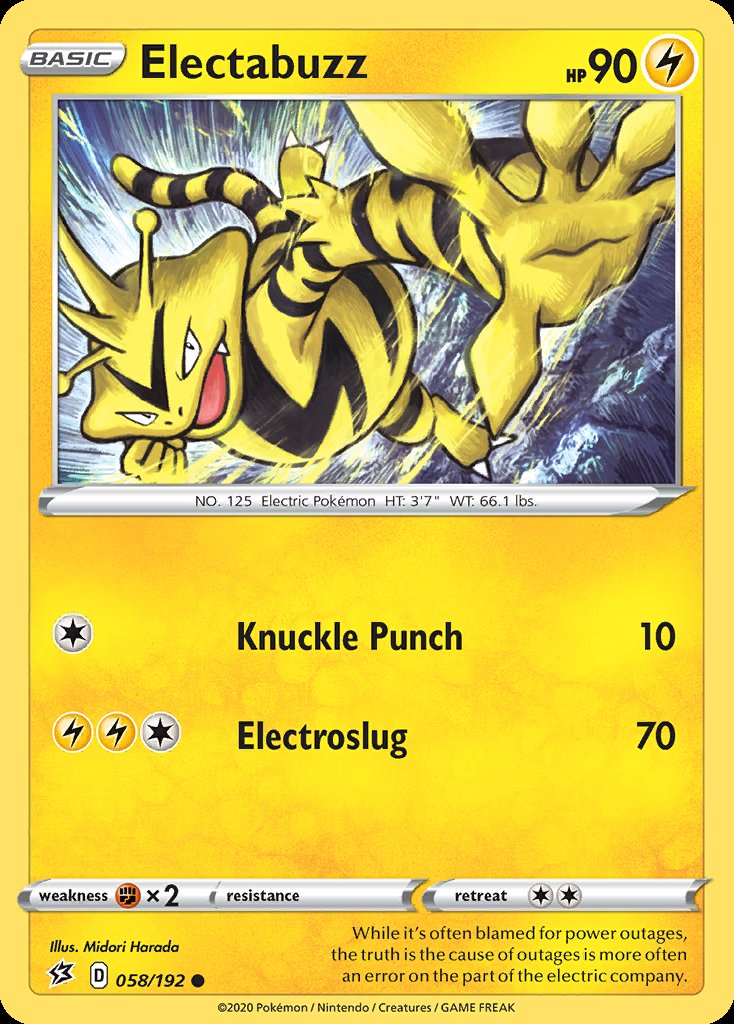 Electabuzz - Rebel Clash (Common) [RCL-58] Hauptbild