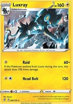 Luxray - Rebel Clash (Holo Rare) [RCL-62] Hauptbild
