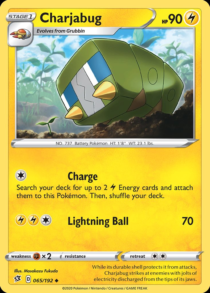 Charjabug - Rebel Clash (Uncommon) [RCL-65] Imagen principal del producto