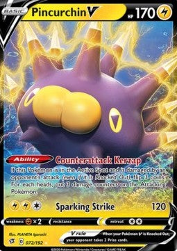 Pincurchin V - Rebel Clash (Ultra Rare) [RCL-72]