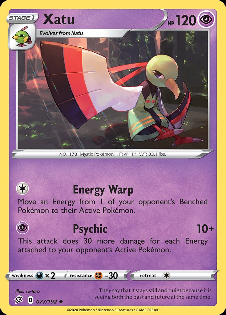 Xatu - Rebel Clash (Uncommon) [RCL-77] Imagen principal del producto