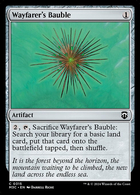 Wayfarer's Bauble – Modern Horizons 3 Commander (M3C-315) Magic: The Gathering card | LC-REM-20260804-15340144329036-45794583-7f65-48e4-8d91-b2f8994c4215 Main image