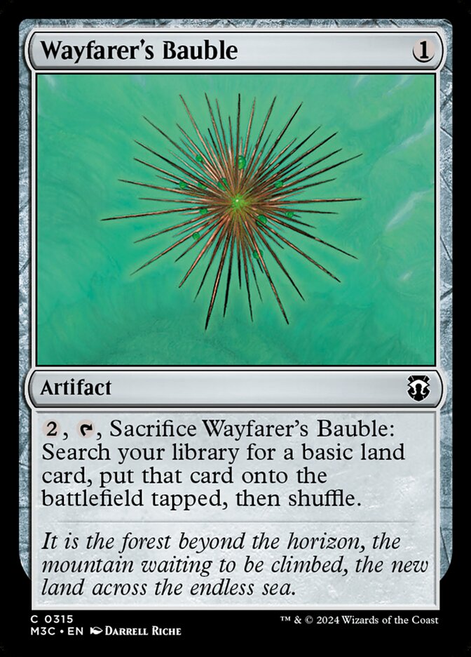 Magic-kaart Wayfarer's Bauble XM3C-315 uit Commander: Modern Horizons 3: Extras (Common)