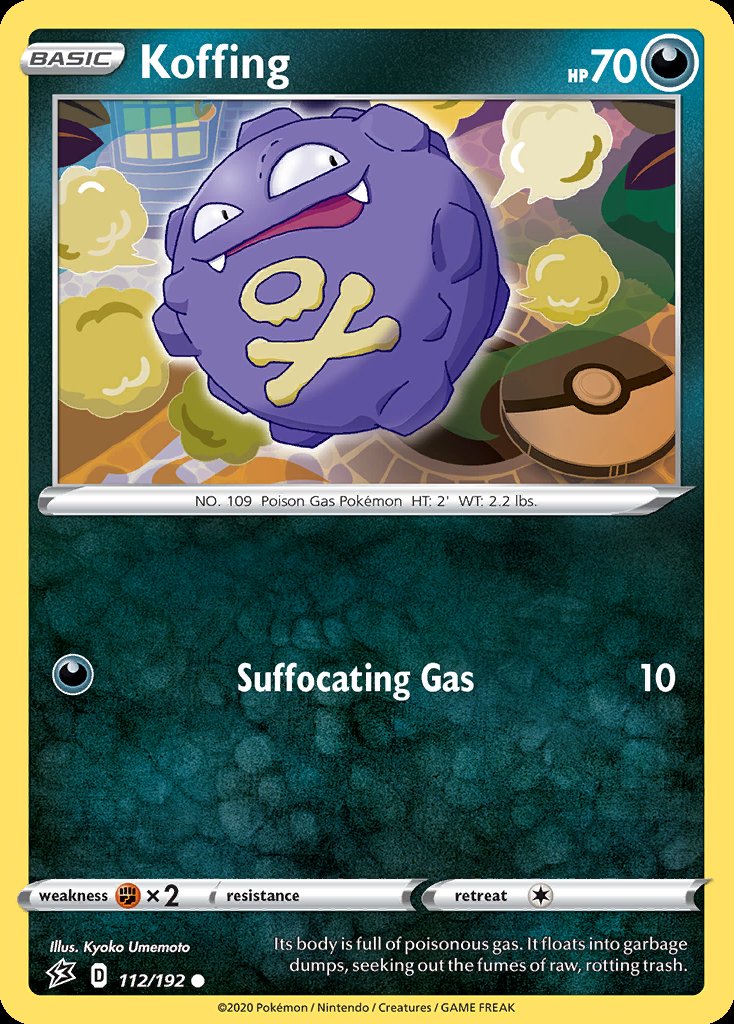 Koffing - Rebel Clash (Common) [RCL-112] Immagine principale del prodotto
