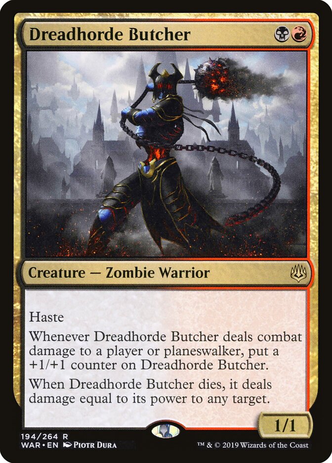 Dreadhorde Butcher - War of the Spark (Rare) [WAR-194]
