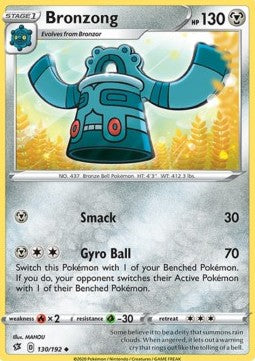 Bronzong - Rebel Clash (Uncommon) [RCL-130] Hover Image