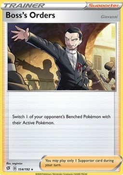 Boss's Orders - Rebel Clash (Holo Rare) [RCL-154] Immagine principale del prodotto