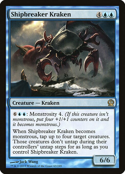 Shipbreaker Kraken – Theros (THS-63) Magic: The Gathering card
