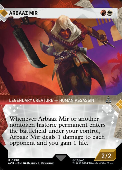Arbaaz Mir – Assassin's Creed (ACR-138) Magic: The Gathering card | LC-REM-20260804-15586283880780-458bf178-a2d8-4f7d-afed-48a7e2bbf246 Hauptbild