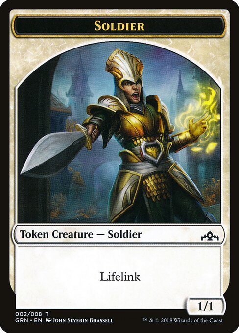 Soldier – Guilds of Ravnica Tokens (TGRN-2) Magic: The Gathering card | LC-REM-20260804-15151495053644-45907b16-af17-4237-ab38-9d7537fd30e8