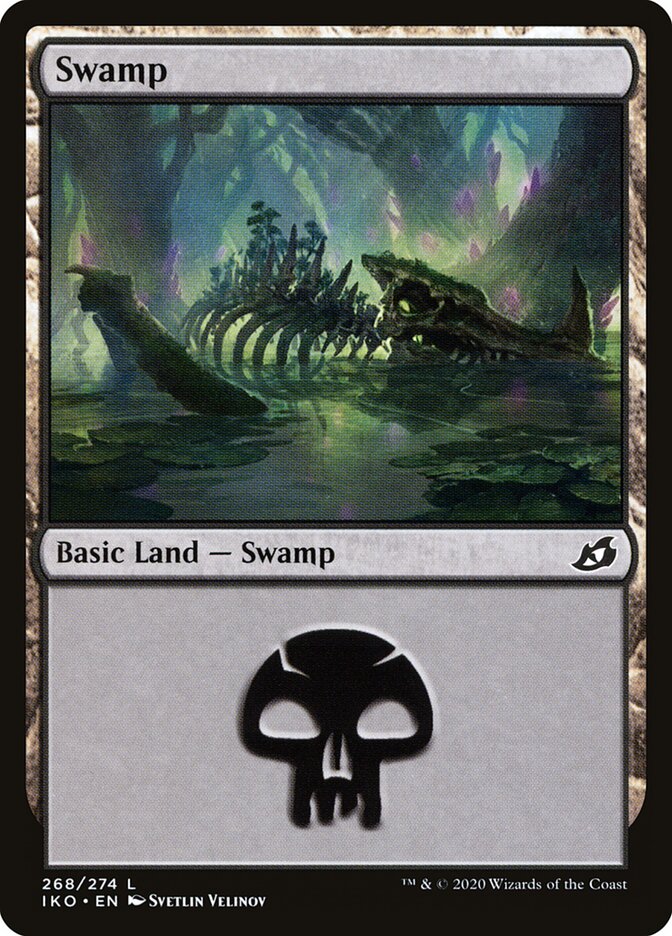 Swamp (V.3) - Ikoria: Lair of Behemoths (Land) [IKO-268]