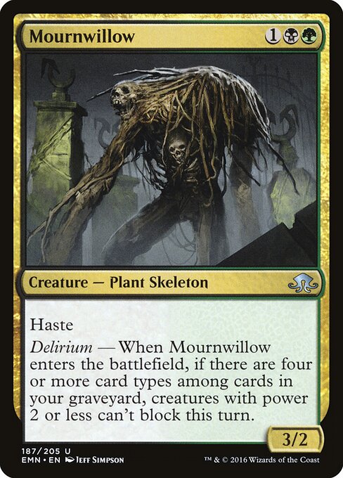 Mournwillow – Eldritch Moon (EMN-187) Magic: The Gathering card
