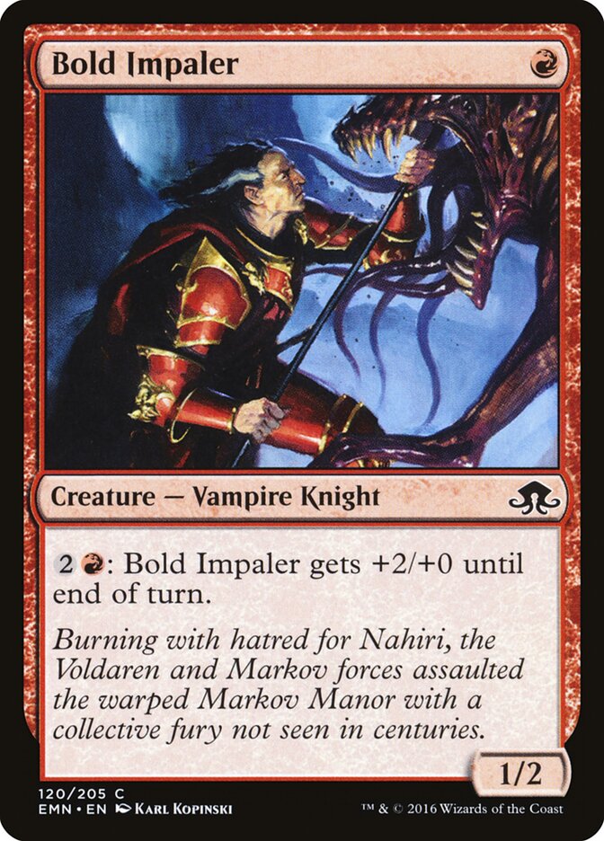 Bold Impaler - Eldritch Moon (Common) [EMN-120] Hoofdafbeelding
