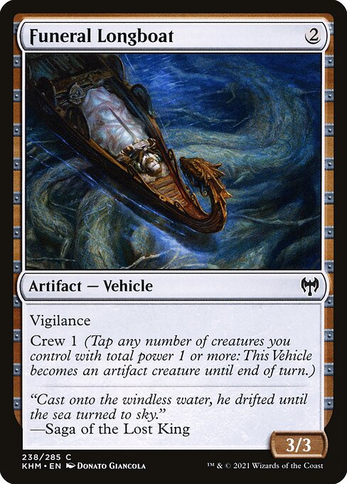 Funeral Longboat – Kaldheim (KHM-238) Magic: The Gathering card