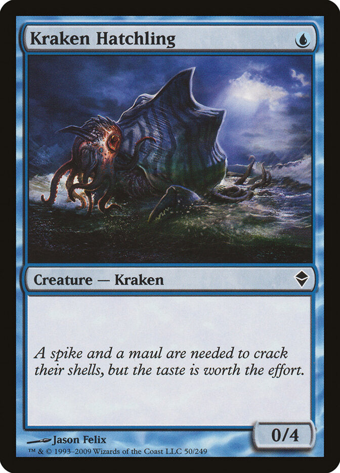 Kraken Hatchling - Zendikar (Common) [ZEN-50]