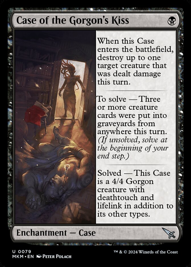 Case of the Gorgon's Kiss (V.1) - Murders at Karlov Manor (Uncommon) [MKM-79] Hauptbild