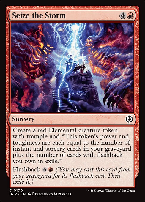 Seize the Storm – Innistrad Remastered (INR-170) Magic: The Gathering card