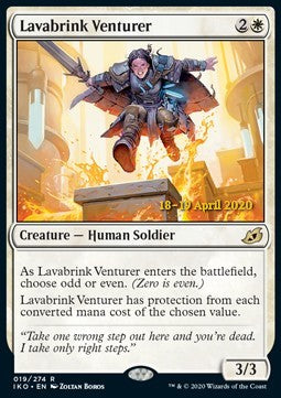 Lavabrink Venturer (V.2) - Ikoria: Lair of Behemoths: Promos (Rare) [PIKO-19] Hoofdafbeelding