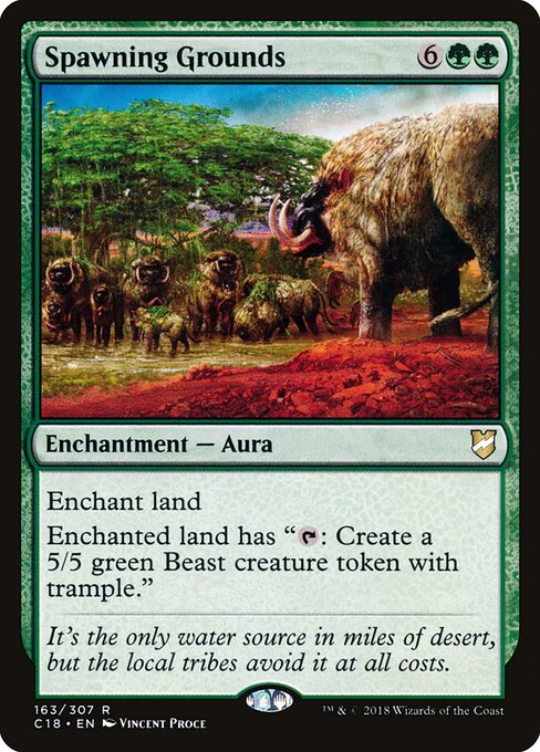 Spawning Grounds – Commander 2018 (C18-163) Magic: The Gathering card