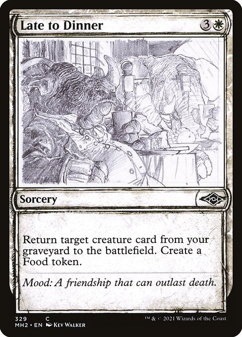 Late to Dinner – Modern Horizons 2 (MH2-329) Magic: The Gathering card | LC-REM-20260804-15150908637516-4613fc96-a98d-4ea8-b1e2-0a776dfd4d5a