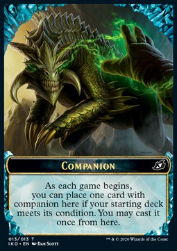 Companion Token - Ikoria: Lair of Behemoths: Extras (Token) [XIKO-T13] Hoofdafbeelding