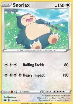 Snorlax - SWSH Black Star Promos (Promo) [SWSH-032] Imagen principal del producto