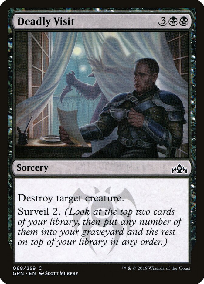 Deadly Visit - Guilds of Ravnica (Common) [GRN-68]
