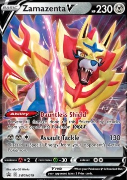 Zamazenta V - SWSH Black Star Promos (Promo) [SWSH-019] Imagen principal del producto