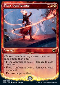 Fiery Confluence - Signature Spellbook: Chandra (Rare) [SS3-3] Main image