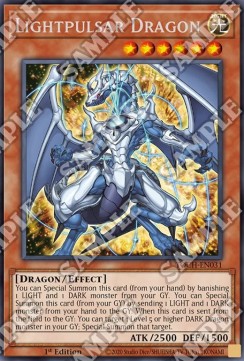 Lightpulsar Dragon - Toon Chaos (Rare) [TOCH-031] Image principale du produit