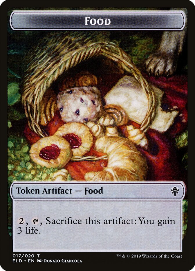 Food Token (V.3) - Throne of Eldraine: Extras (Token) [XELD-T17] Main image