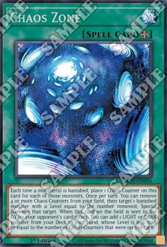 Chaos Zone - Toon Chaos (Rare) [TOCH-056] Image principale du produit