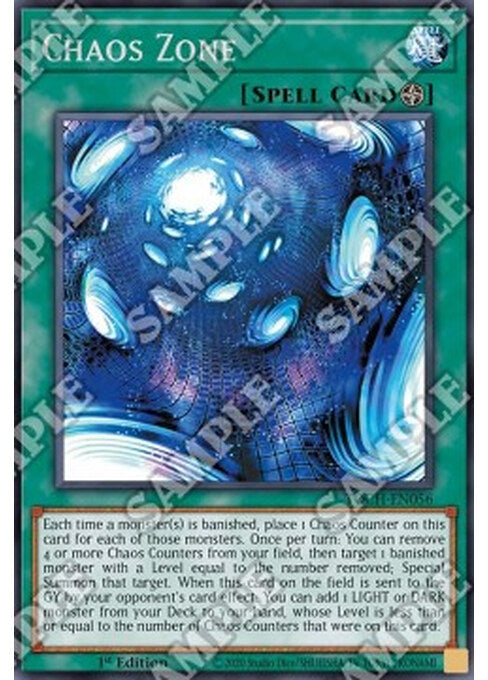 Chaos Zone — Toon Chaos (TOCH-056) Yu-Gi-Oh! card Imagen principal del producto