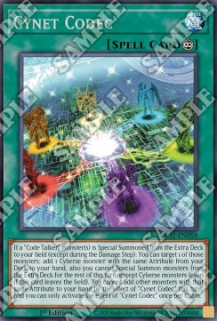 Cynet Codec - Toon Chaos (Rare) [TOCH-058] Image principale du produit