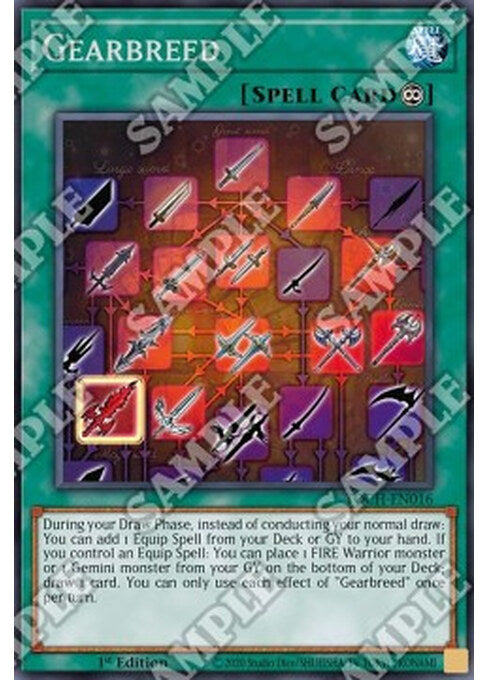 Gearbreed — Toon Chaos (TOCH-016) Yu-Gi-Oh! card Imagen principal del producto