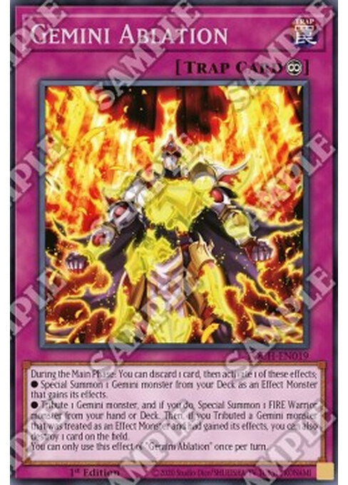 Gemini Ablation — Toon Chaos (TOCH-019) Yu-Gi-Oh! card Imagen principal del producto