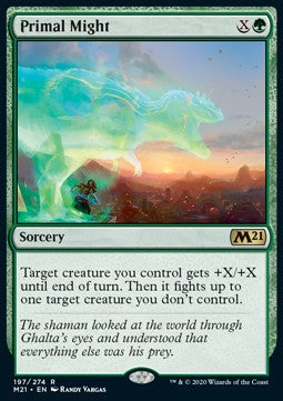 Primal Might - Core 2021 (Rare) [M21-197] Hauptbild