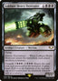 Magic-kaart Lokhust Heavy Destroyer 40K-38 uit Universes Beyond: Warhammer 40,000 (Rare)